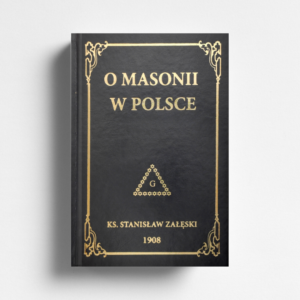 O masonii w Polsce - oprawa ekoskórzana